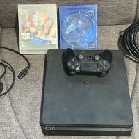 Ps4 slim 500 gb + joystick