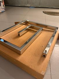 Termo arredo in acciaio Scirocco nuovo 60x60