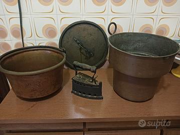 pentole rame antiche
