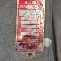 Carrello Ellebi 2000 kg