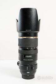 Obiettivo Tamron 70-200 f 2.8 attacco Nikon usato