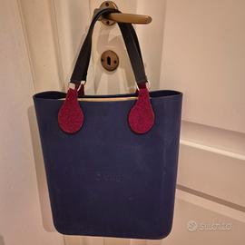 Borsa O bag blu