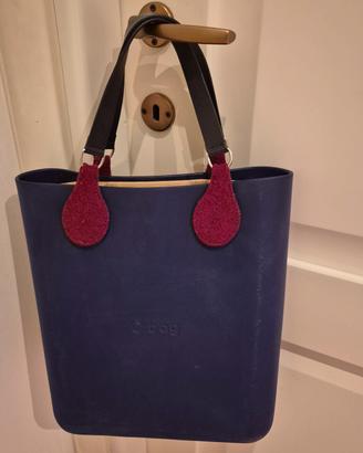 Borsa O bag blu