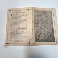 Santino Terra Santa con foglia d’ulivo Getsemani