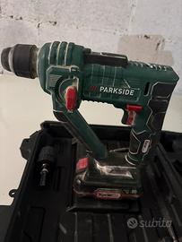 Trapano battente a batteria parkside