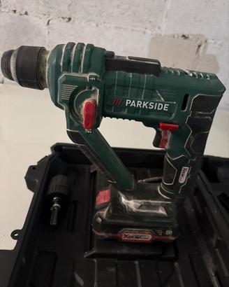 Trapano battente a batteria parkside