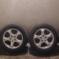 4 cerchi con gomme estive 205/60 R16