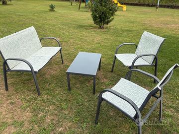 Set salotto da giardino