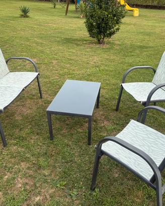 Set salotto da giardino