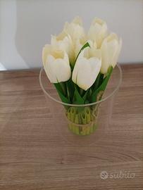 centrotavola con tulipani 