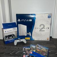 PS4 PRO 1TB Bianca + 2 Joystick