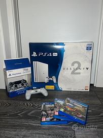 PS4 PRO 1TB Bianca + 2 Joystick