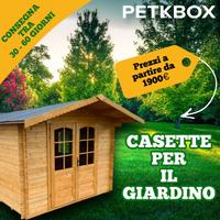 CASETTE IN LEGNO PER IL GIARDINO