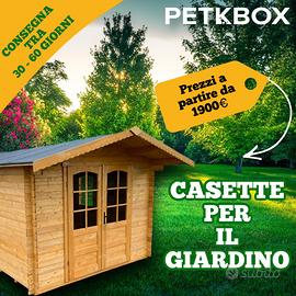 CASETTE IN LEGNO PER IL GIARDINO