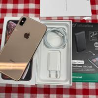 Iphone XS Max 64GB GOLD pari al nuovo + Powe bank