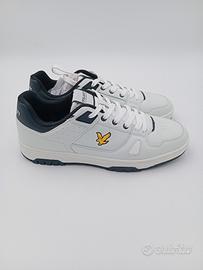 Scarpe Lyle & Scott n. 45 bianche nere