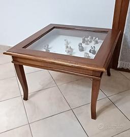 Tavolino bacheca arte povera quadrato Arredamento e Casalinghi - Main Image