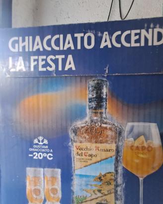 amaro del capo bottiglia per arredo 
