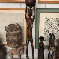 Arte africana, statua Bamun