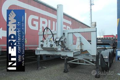 semirimorchio portacontainer ribaltabile 20 piedi 