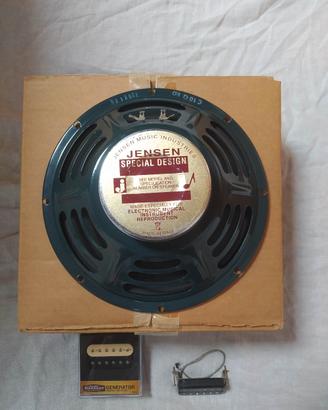 CONO Jensen, +  PICKUP Tonerider, Wilkinson
