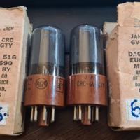 Valvole NOS 6V6GTY RCA - COPPIA
