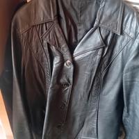 giacca vera pelle donna tgL