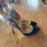 scarpe e borsetta. 