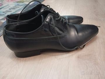 Scarpe uomo stile Oxford blu notte n. 41