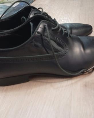 Scarpe uomo stile Oxford blu notte n. 41