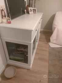 Credenza portatelevisione bianca