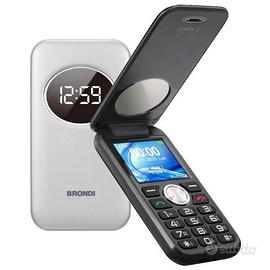 BRONDI WINDOW 2 DUAL SIM DISPLAY 2'' TORCIA SILVER