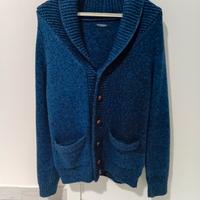 Cardigan uomo 55% lana. Taglia M