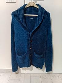 Cardigan uomo 55% lana. Taglia M