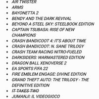 VIDEOGIOCHI NINTENDO SWITCH & NINTENDO SWITCH 2