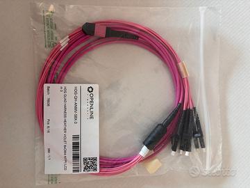 Cavo Breakout MPO/MTP 8x LC Duplex OM4 3m