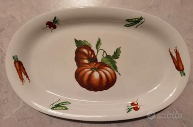 piatto ovale grande in ceramica Bavaria