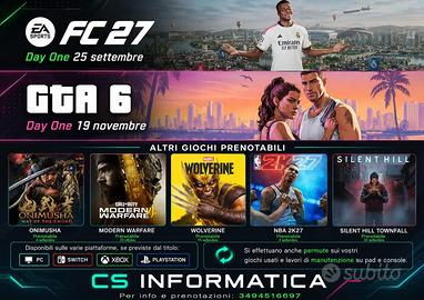 FC 27 GTA IV 6 PREVENDITE PS5