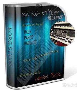 Korg Pa600 Pa900 Pa3x Pa700 Pa1000 Stili musicali