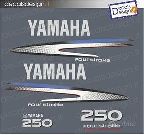 KIT ADESIVI MOTORE MARINO YAMAHA 250 CV F250