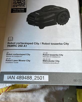 ROBOT TOSA ERBA PARKSIDE