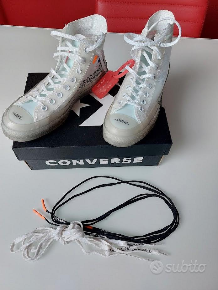 Converse x off outlet white subito.it