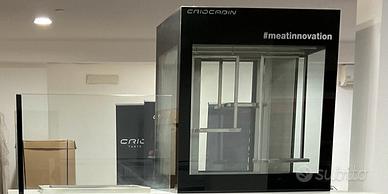 Banco completo di vetrina frollatura e fry top