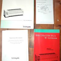 Manuali stampante LEXMARK per 238X/239X Plus