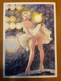 Milo Manara omaggio a Marilyn Monroe