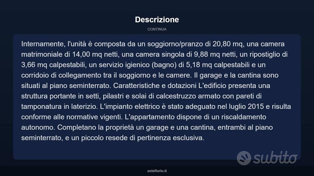 Appartamento – Sovicille, San Rocco a Pilli - Altro