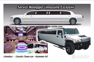 Limousine lincoln i audi hummer h2 esecutive,