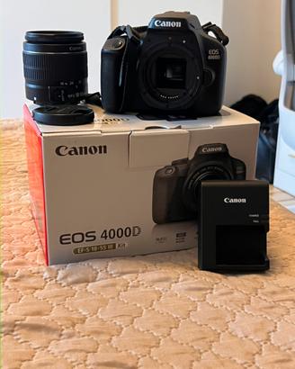 Canon EOS 4000D + obbiettivo kit 18-55mm