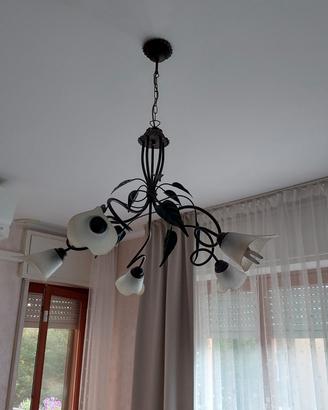 lampadario a sospensione 5 luci