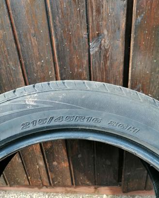 4 Gomme estive misura  215/45
